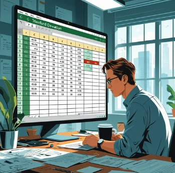 Fonction ECART TYPE sur Excel : Utilisation et Exemple