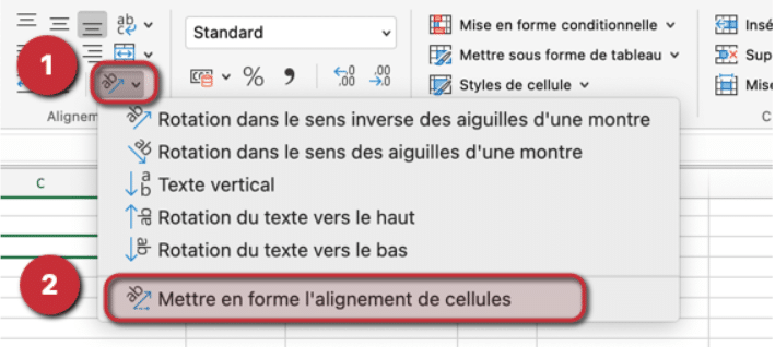 Comment fusionner des cellules sur Excel ?