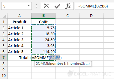 Fonction SOMME sur Excel : Guide complet pour comprendre, utiliser et optimiser la formule SOMME